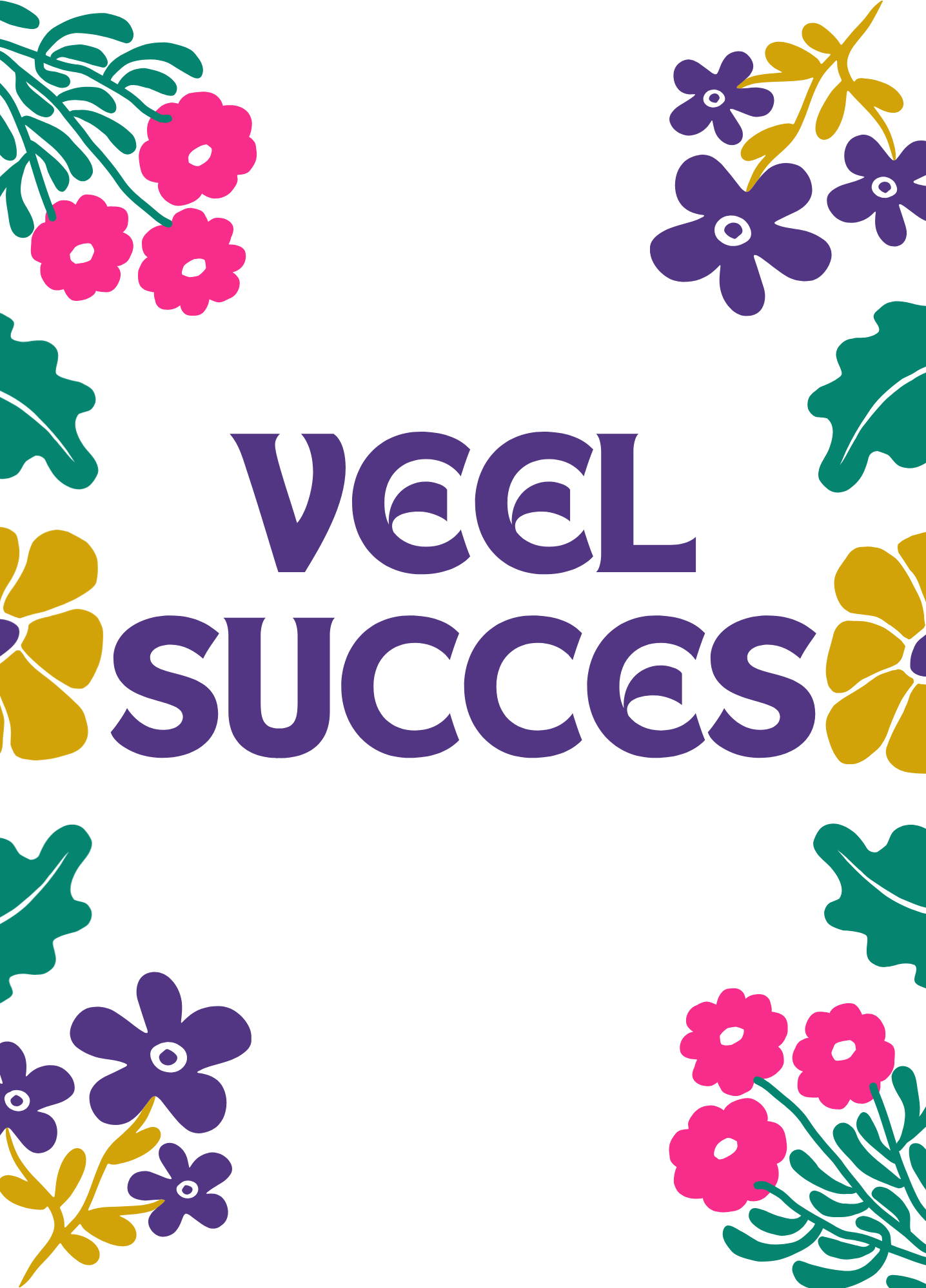 Veel succes
